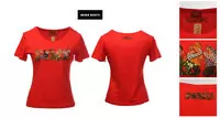 t shirt miss sixty coton women 2013 new style t-shirts italie rouge